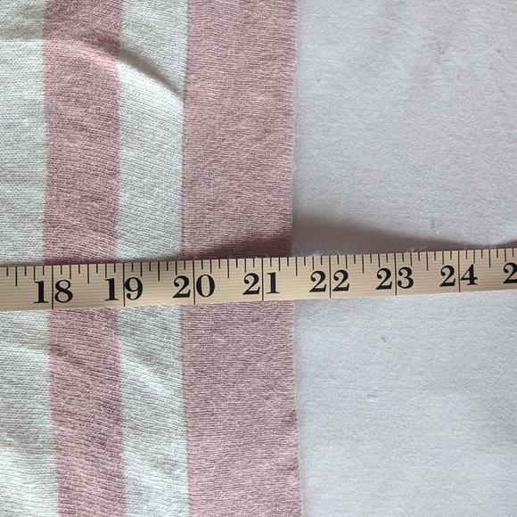 Pink Striped Cropped Sweater - Picture 4 of 6